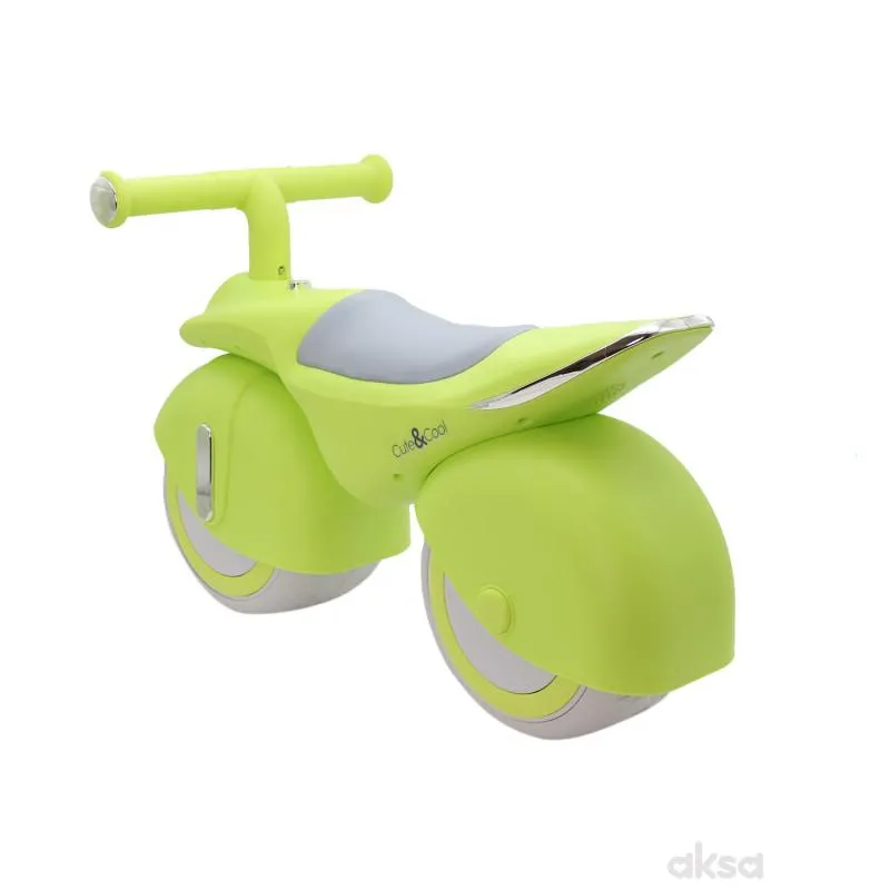 Cute&Cool guralica za decu motor, zeleni