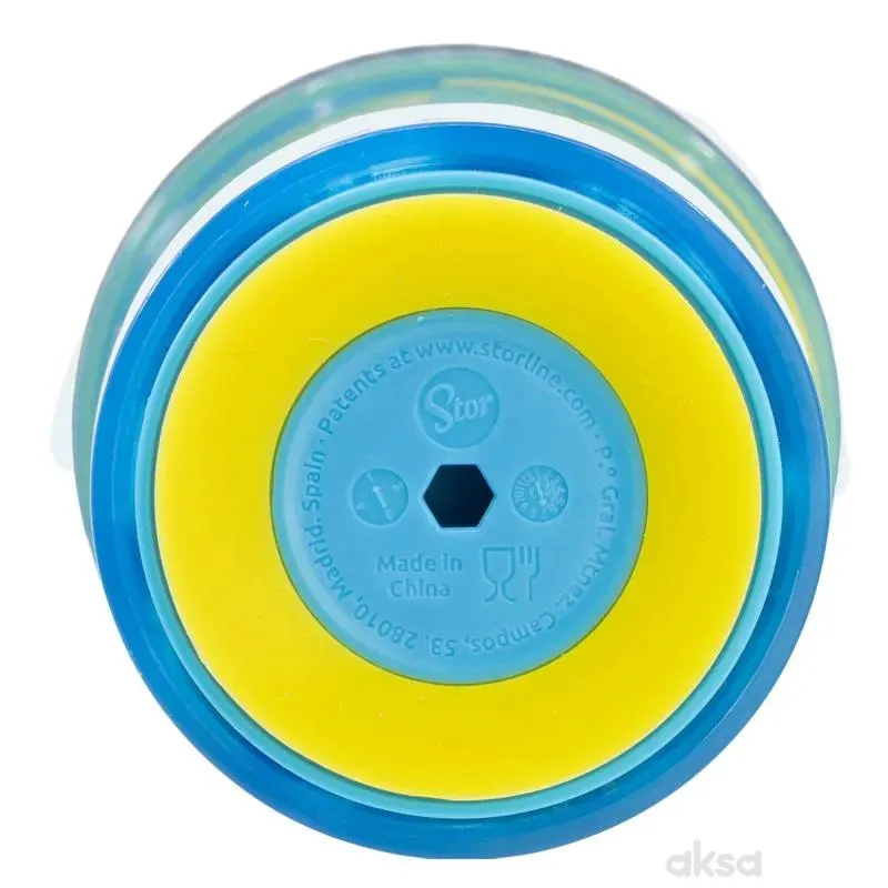 Stor čaša sa silikonskom slamčicom 370ml PawPatrol