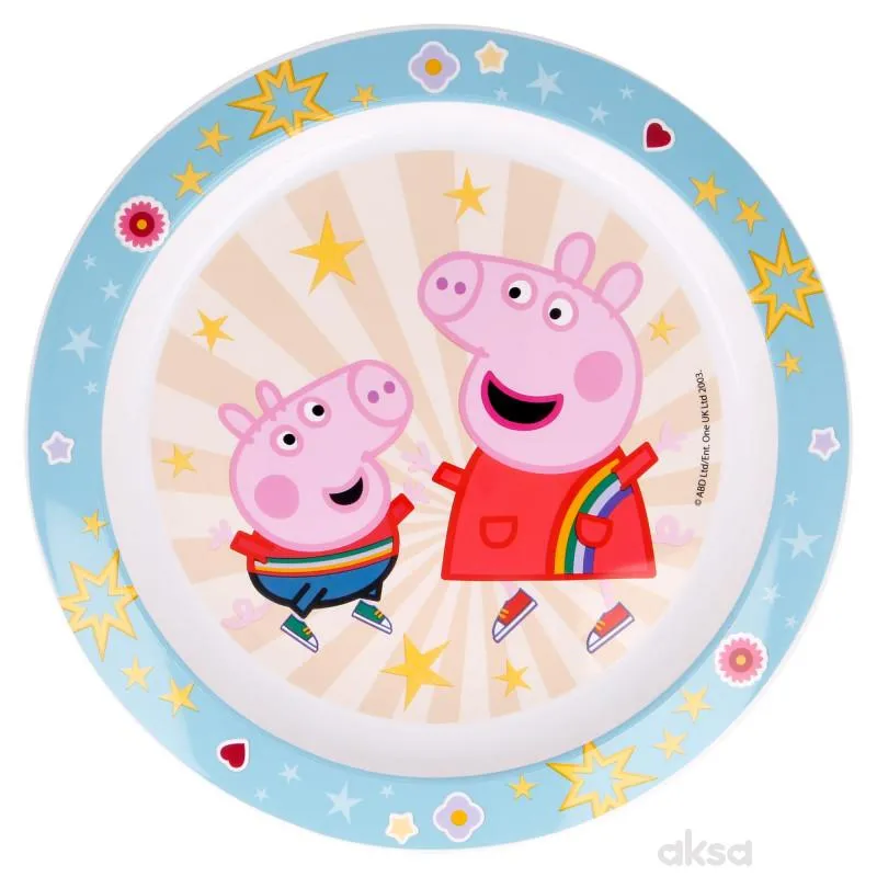 Stor dečiji tanjir Peppa Pig 