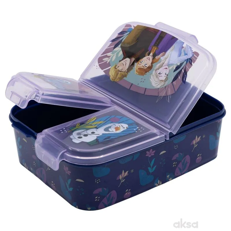 Stor kutija za obrok više pregrada Frozen