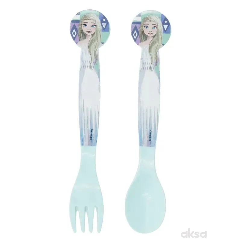 Stor plastični pribor za jelo 2/1 Frozen 