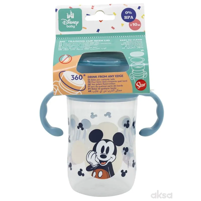 Stor trening čaša 360 stepeni Mickey Mouse