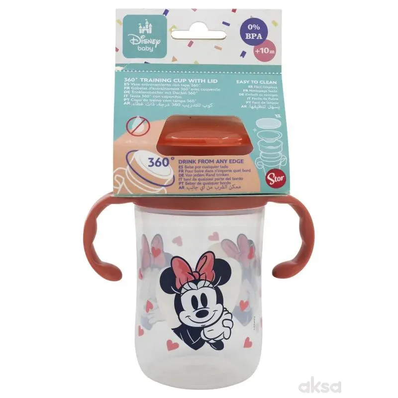 Stor trening čaša 360 stepeni Minnie Mouse