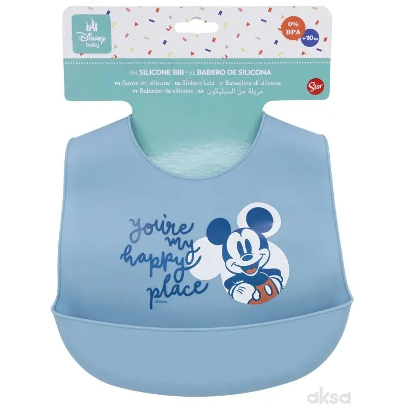 Stor silikonska portikla Mickey Mouse