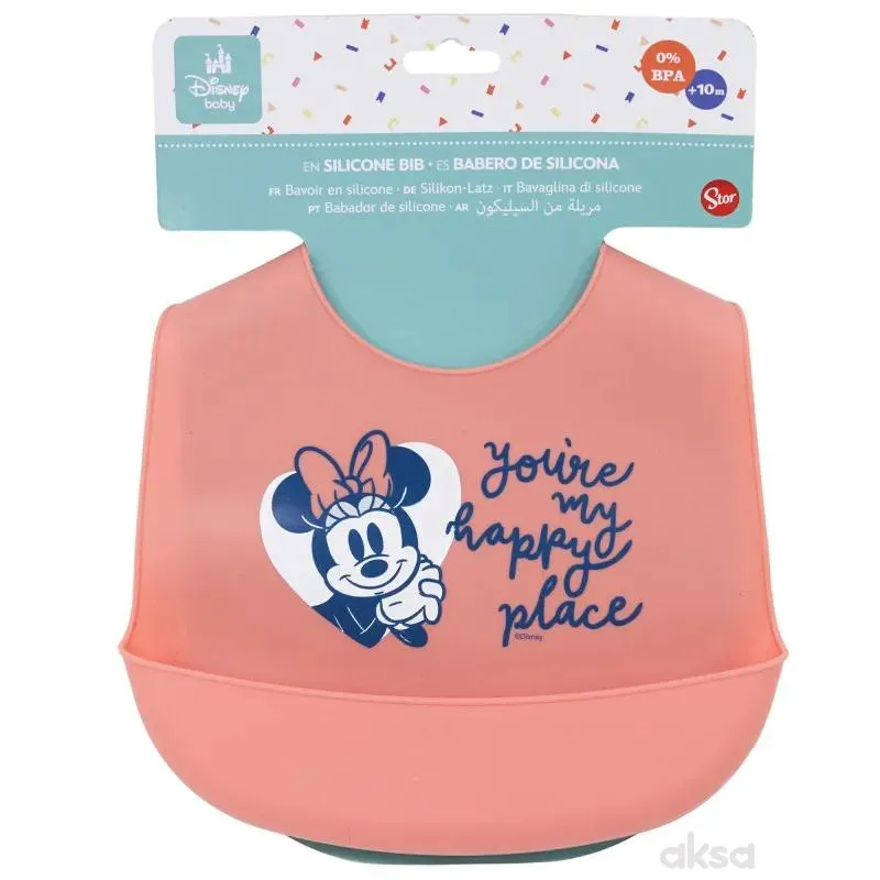 Stor silikonska portikla Minnie Mouse