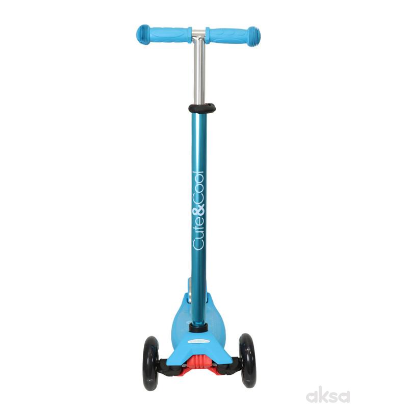 Cute&Cool trotinet Prime Lights blue 