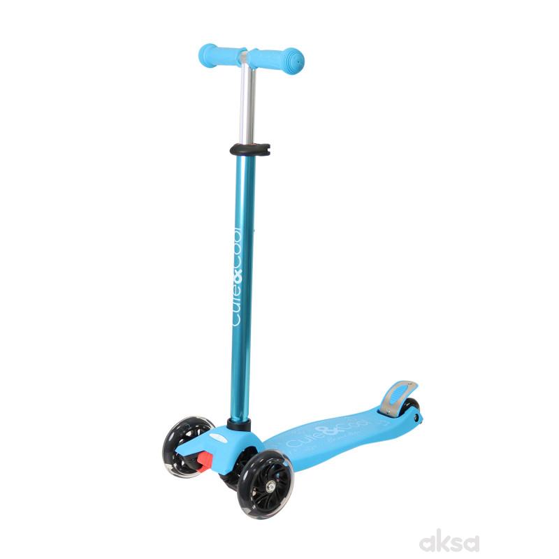 Cute&Cool trotinet Prime Lights blue 