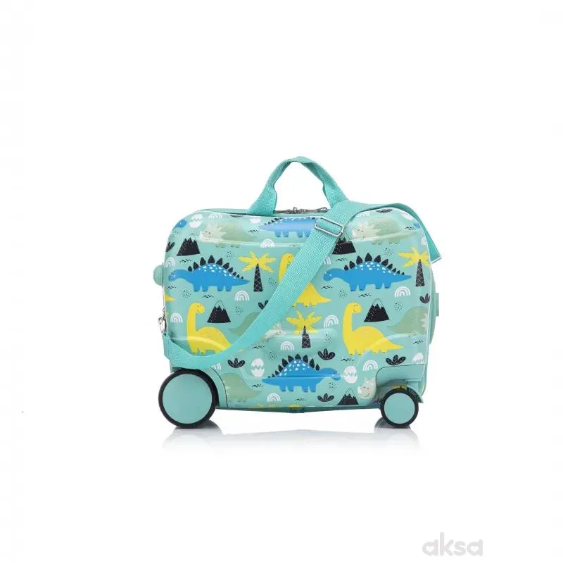 Cute&Cool kofer za decu, Ride-on, dino