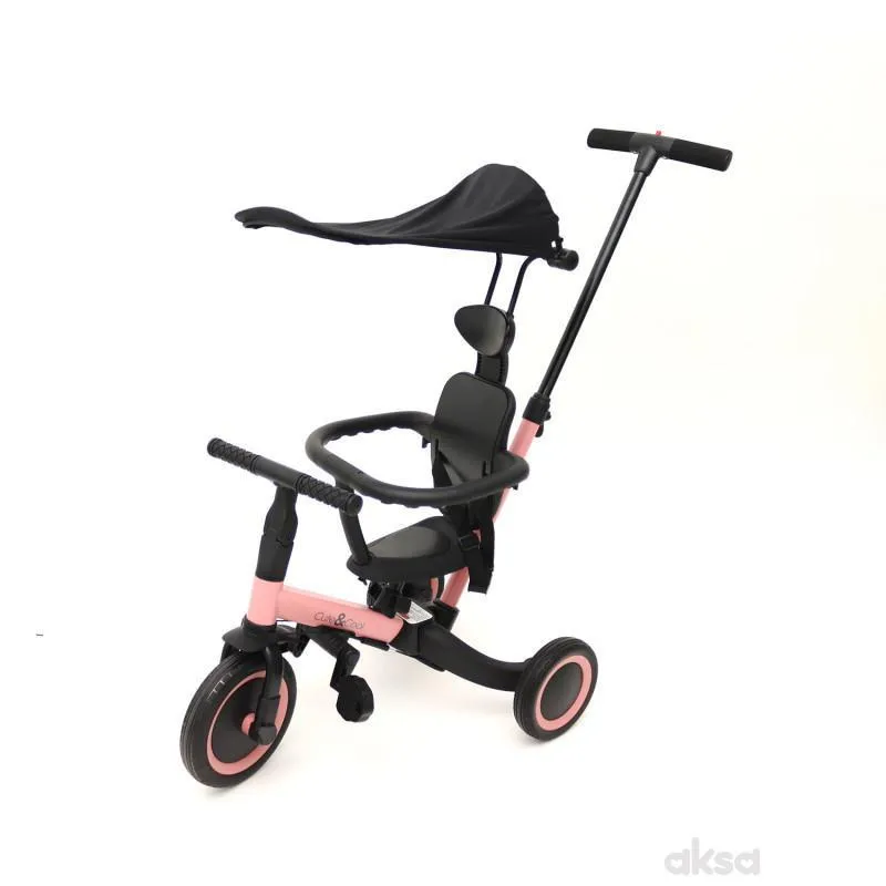 Cute&Cool tricikl 4 u 1 roze