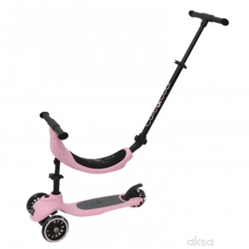 Cute&cool Mini Deluxe Scooter 4 in 1, Pink