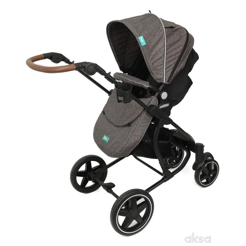 Puerri duo sistem Baby Move, siva 