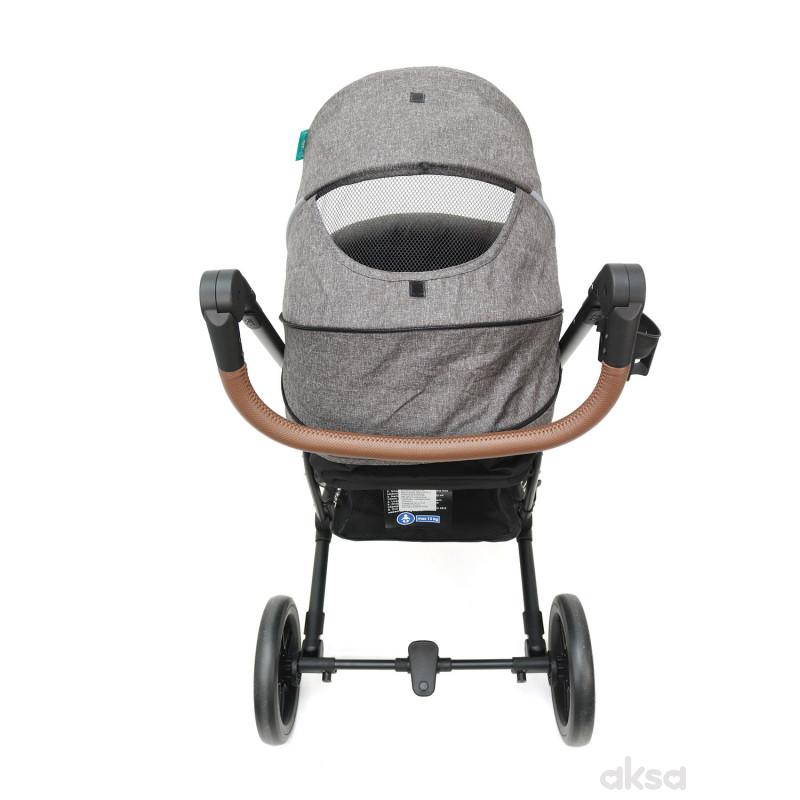Puerri duo sistem Baby Move, siva 