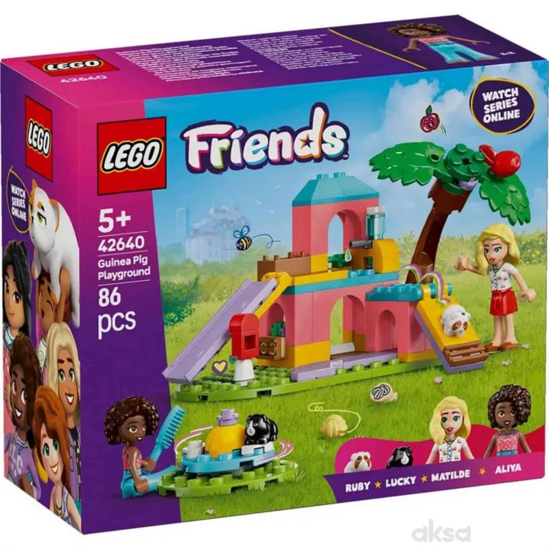 Lego friends guinea pig playground 
