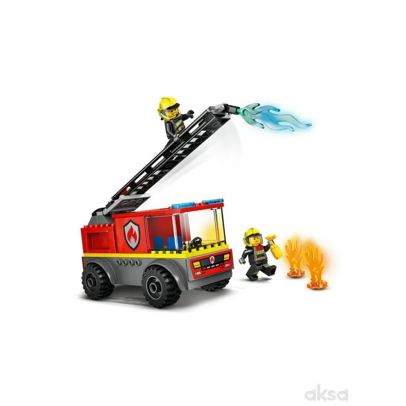 Lego city fire ladder truck 