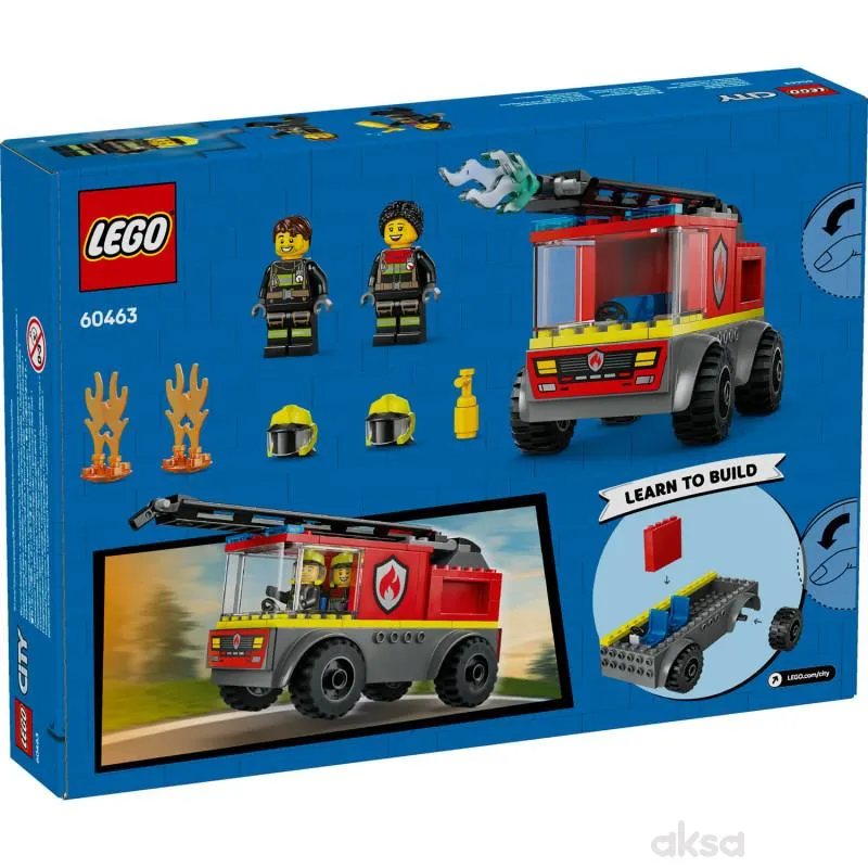 Lego city fire ladder truck 