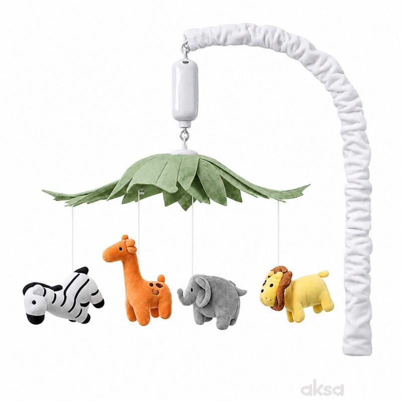 Cute&Cool muzička vrteška safari zelena 