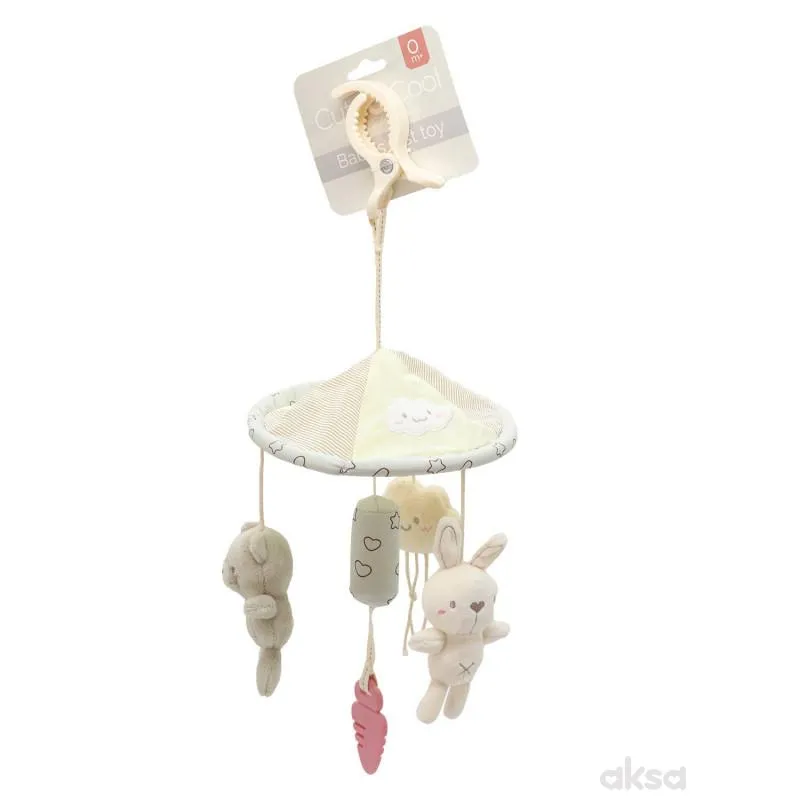 Cute&Cool plišana igračka za kačenje meda i zeka
