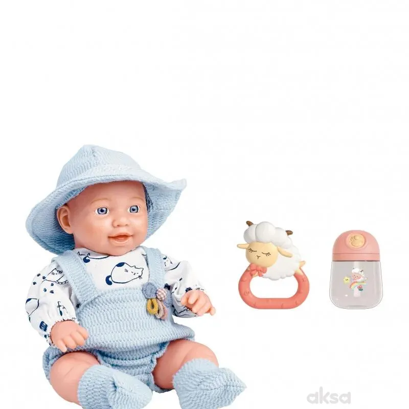 Cute&Cool lutka beba u plavom odelcetu, 30cm 