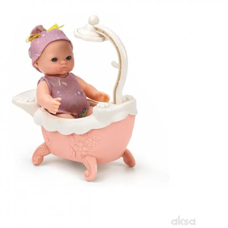 Cute&Cool lutka beba u kadi roze, 15cm