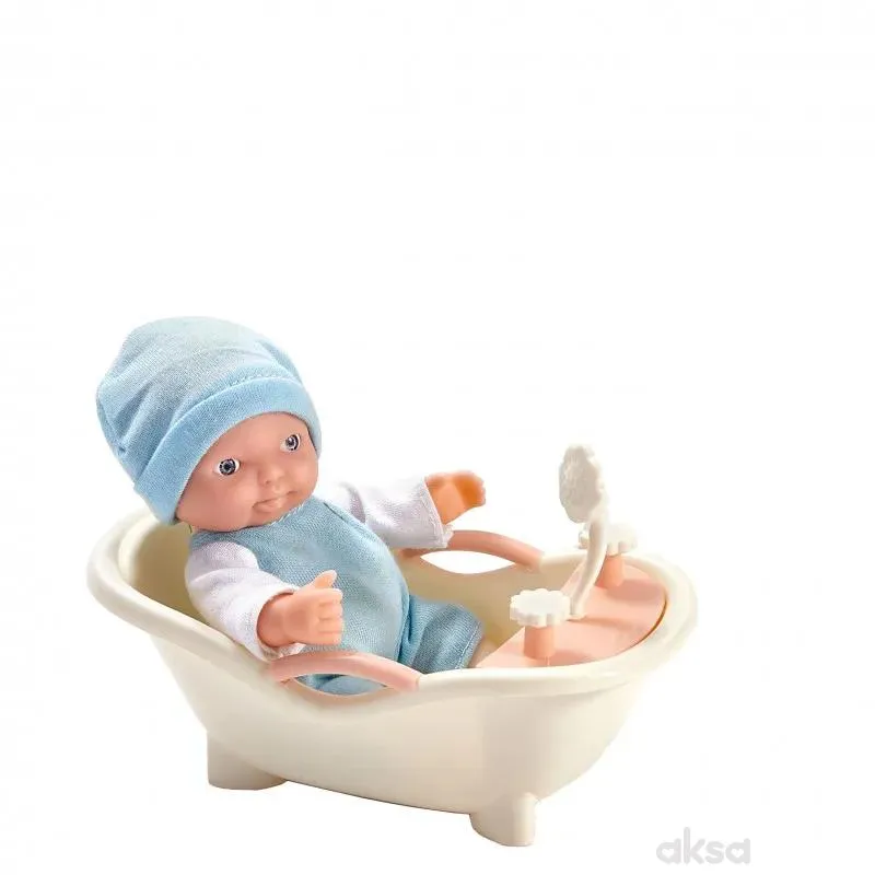 Cute&Cool lutka beba u kadi plava, 15cm