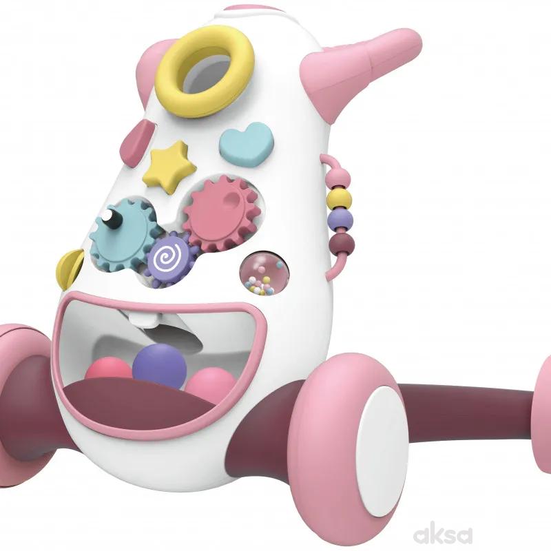Cute&Cool guralica za bebe roze 