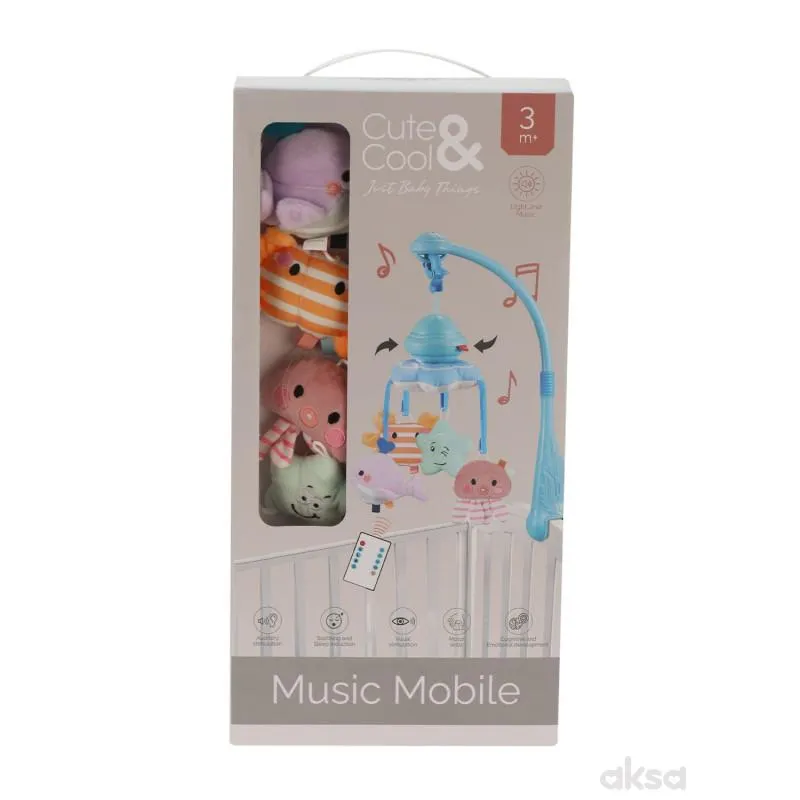 Cute&Cool muzička vrteška morski svet