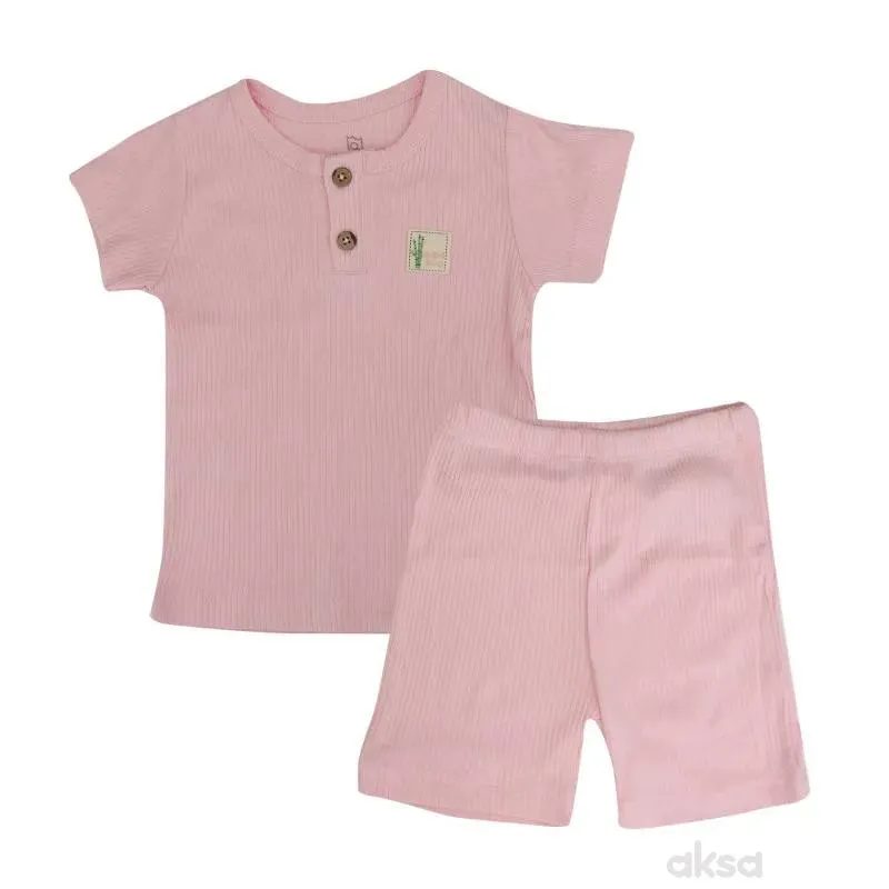 Lillo&Pippo set (majica kr, šorts), devojčice