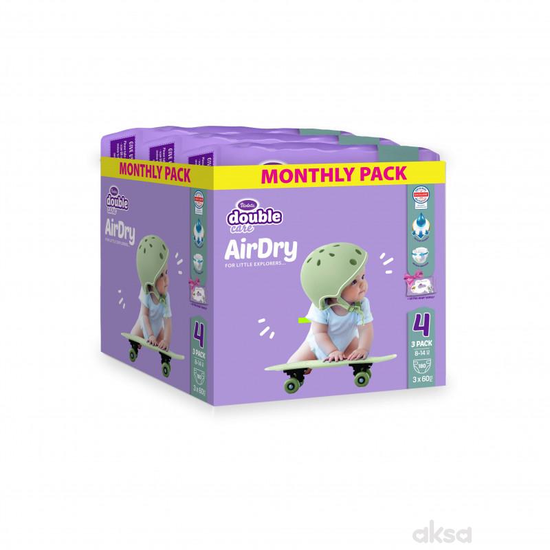 Violeta pelene Air Dry Maxi 4 (8-14 KG) monthly pack 180KOM 
