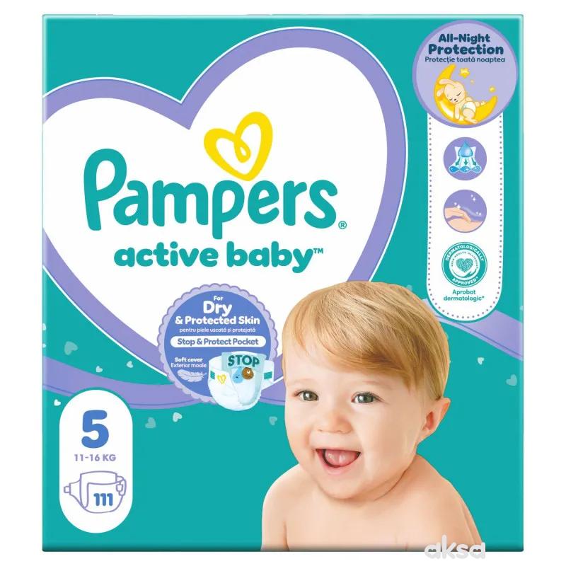 Pampers pelene mb 5 junior 11-16kg 111kom 
