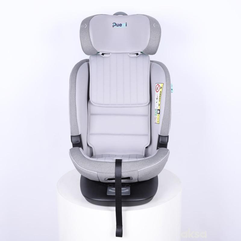 Puerri auto sedište Flex Safe (40-150cm), Grey 