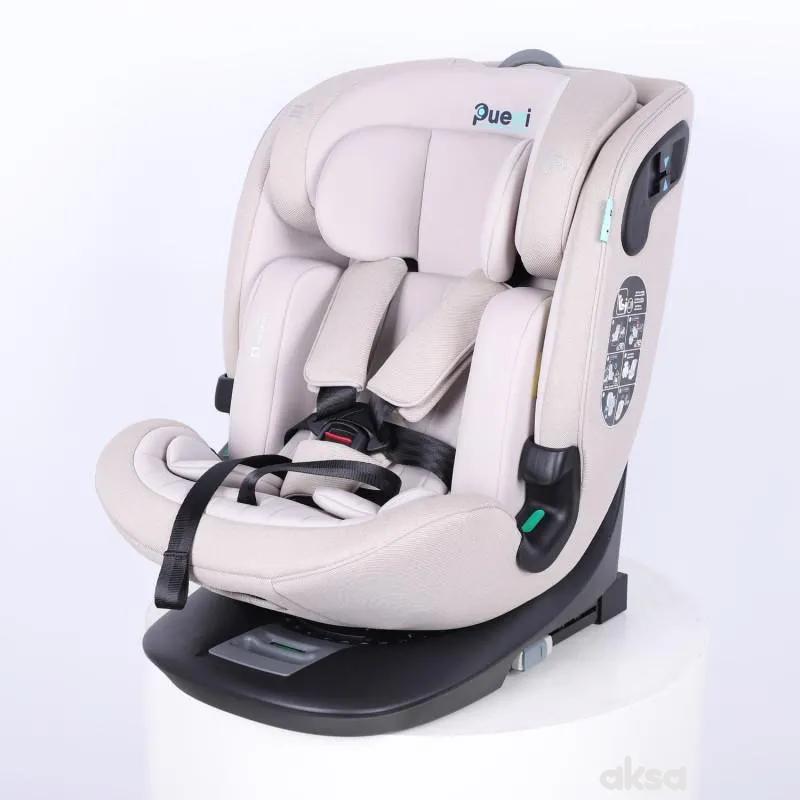Puerri auto sedište Flex Safe (40-150cm), Beige 
