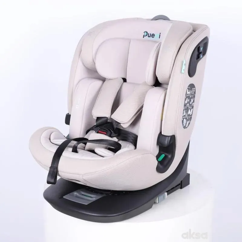 Puerri auto sedište Flex Safe (40-150cm), Beige 
