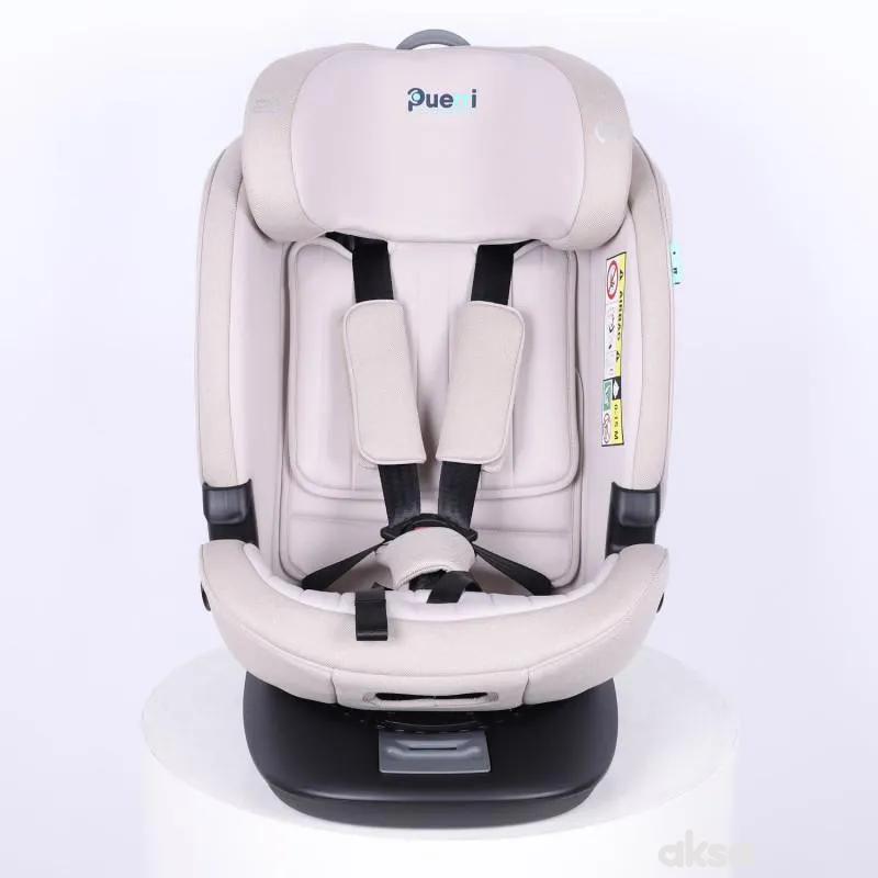Puerri auto sedište Flex Safe (40-150cm), Beige 