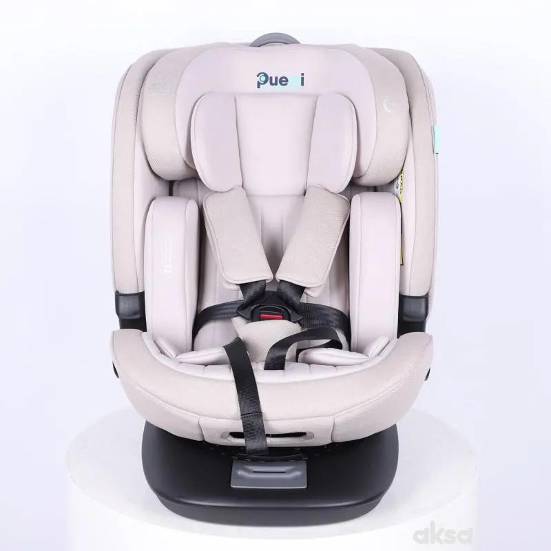 Puerri auto sedište Flex Safe (40-150cm), Beige 