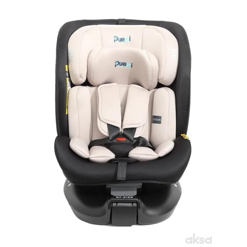 Puerri auto sedište HugSafe (40-150 cm),grey beige 