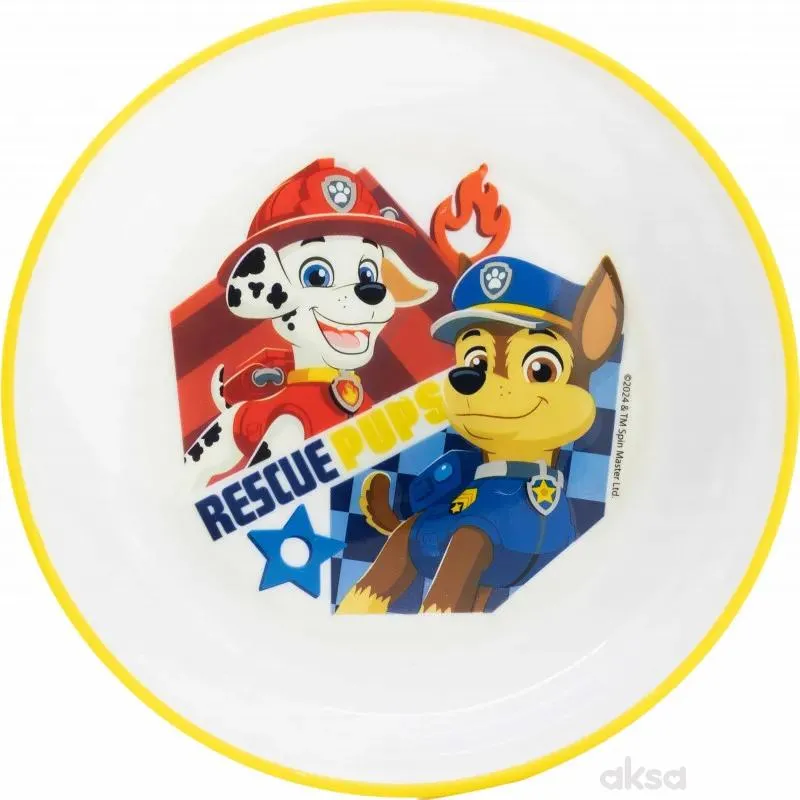 Stor neklizajuća činija Paw Patrol Pups 