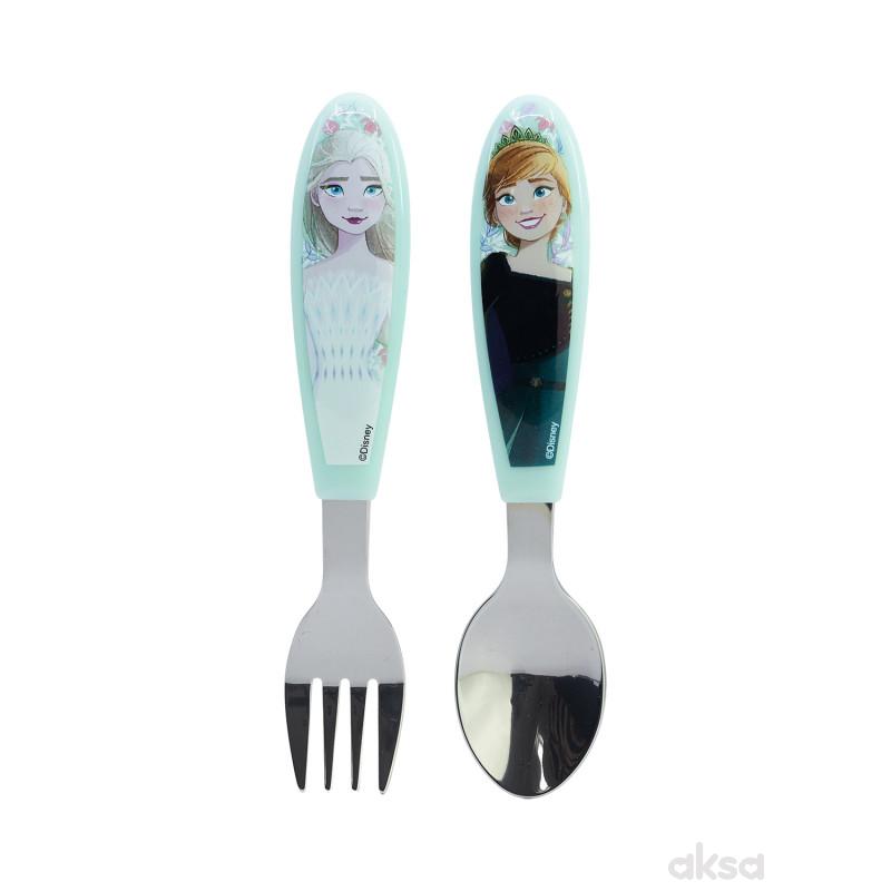 Stor metalni pribor za jelo 2/1 Frozen Snowy tale 