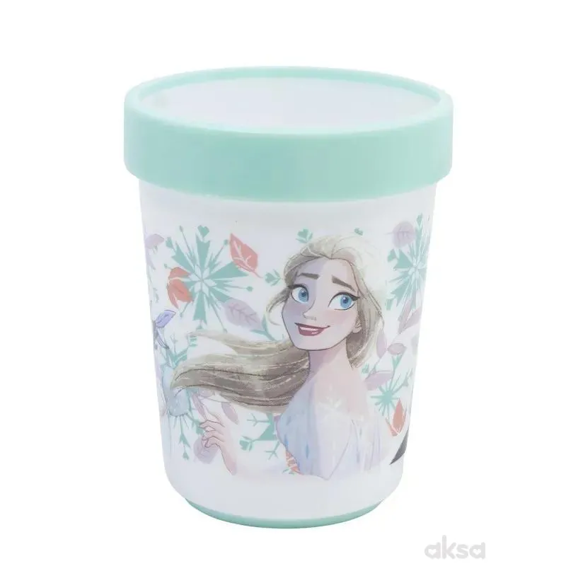 Stor neklizajuća čaša 260ml Frozen Snowy tale 
