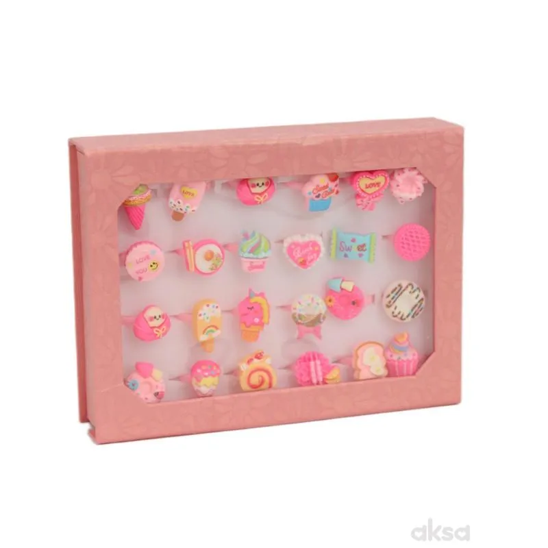 Cute&Cool prstenčići za devojčice 