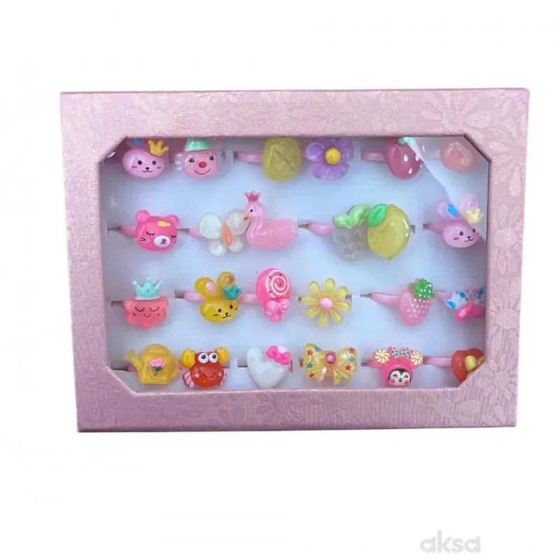 Cute&Cool prstenčići za devojčice 