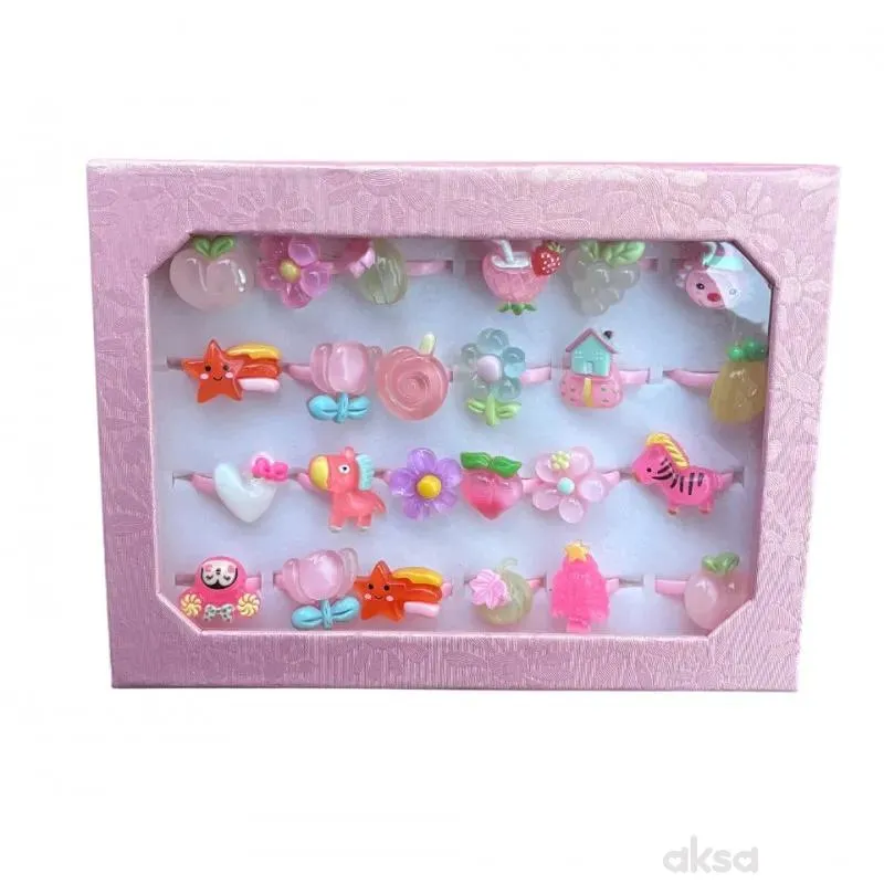 Cute&Cool prstenčići za devojčice 