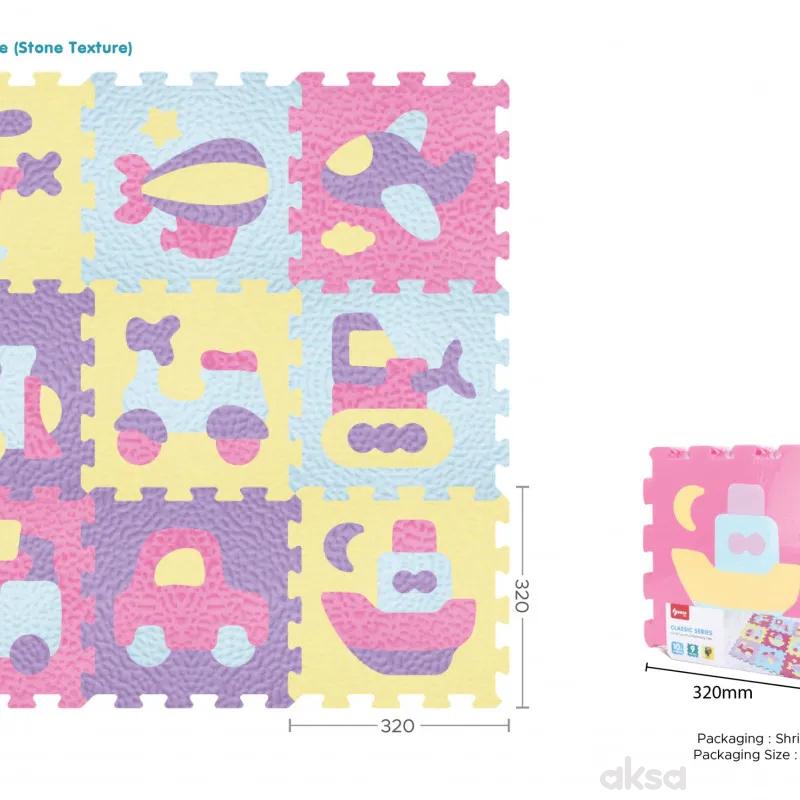 Sunta podne puzzle vozila, 9 kom 
