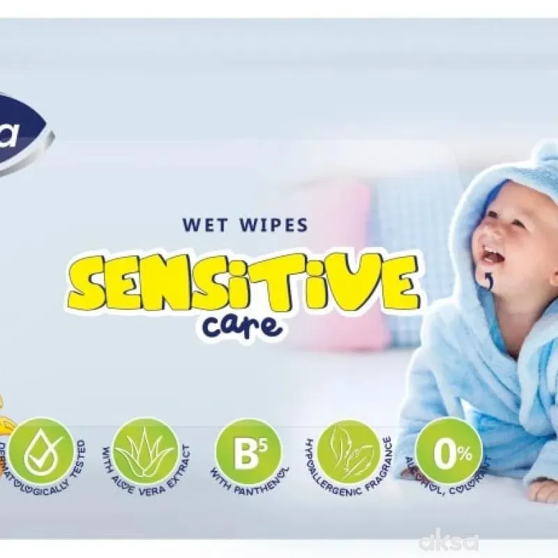 Hellena vlažne maramice sensitive care 72/1