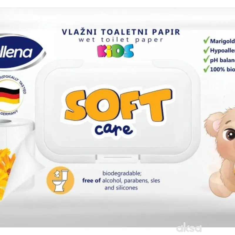 Hellena vlažni toalet papir soft care 60/1