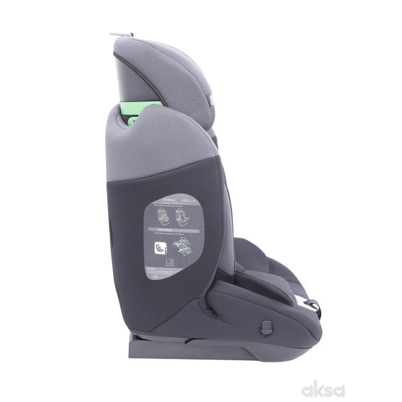 Puerri auto sedište MaxSafe (76-150cm), black/grey 