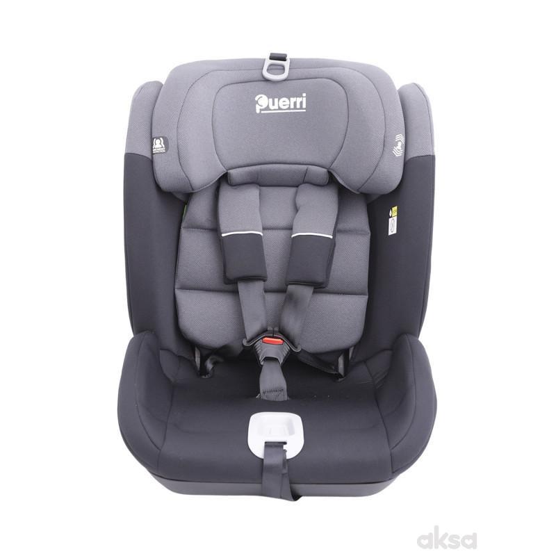 Puerri auto sedište MaxSafe (76-150cm), black/grey 