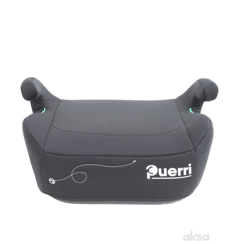 Puerri auto sedište Power (125-150cm), black 