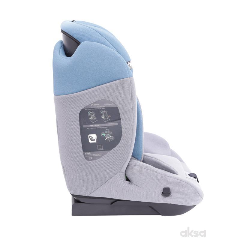 Puerri auto sedište MaxSafe (76-150cm), blue/grey 