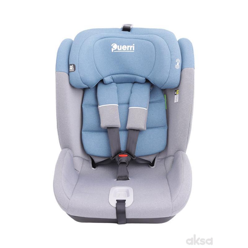 Puerri auto sedište MaxSafe (76-150cm), blue/grey 