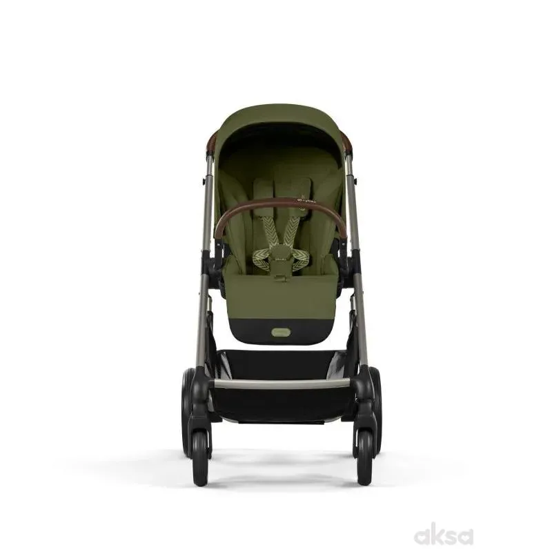 Cybex kolica Balios S Lux, Moss Green (taupe ram)